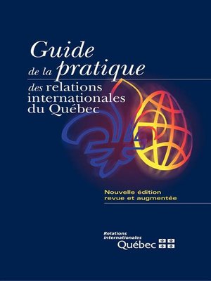 cover image of Guide de la pratique des relations internationales du Québec